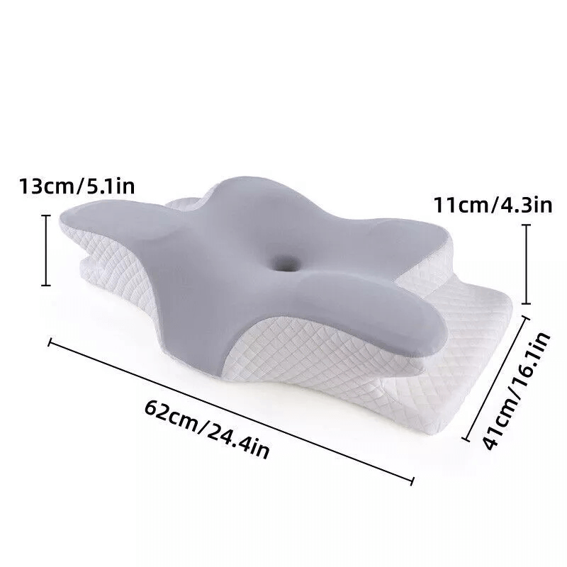 PuraRest™ Premium Batterfly Memory Foam Counter Pillow