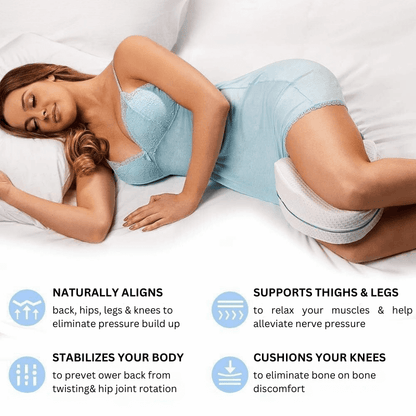 PuraRest™ Memory Foam Leg Support Pillow